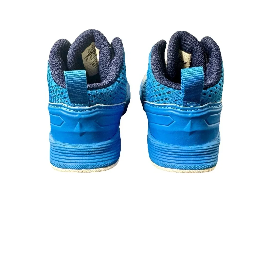 Under Armour Curry‎ 2 Toddler Boys Size 4K Shoes Steel Blue Basketball Sneakers